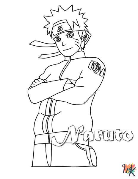 Naruto coloring pages for adults pdf 1