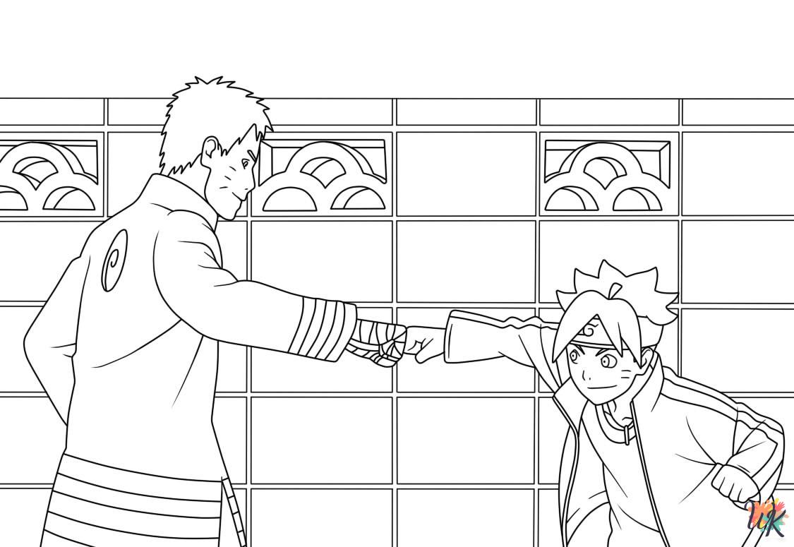 coloring pages for Naruto