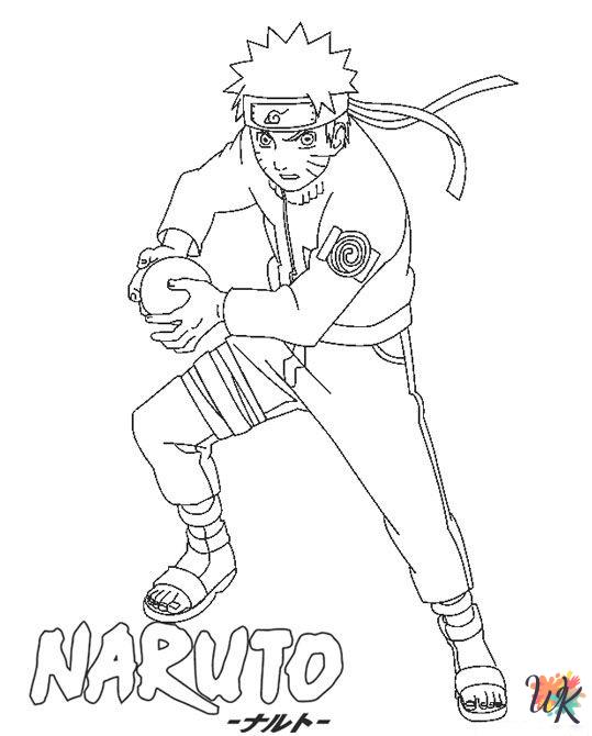 Naruto coloring pages for kids