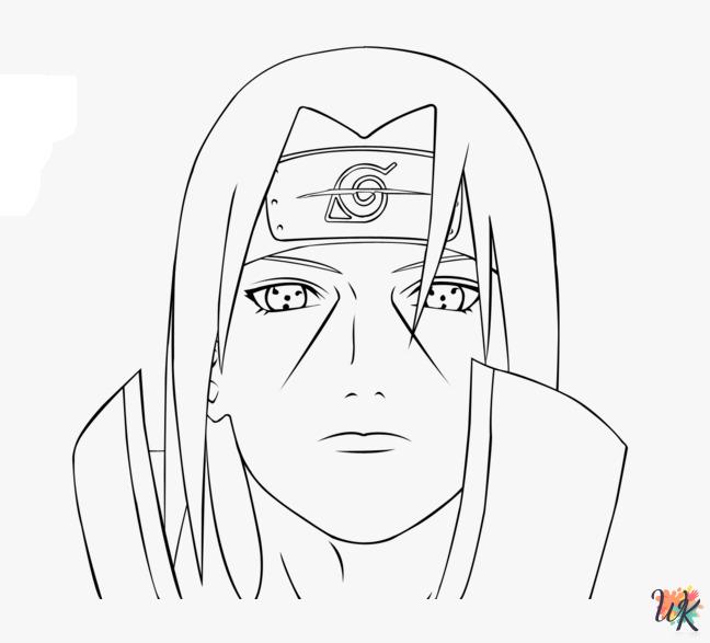 Naruto free coloring pages