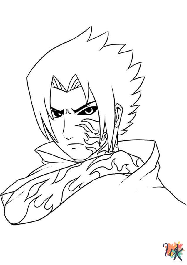 free Naruto coloring pages for kids