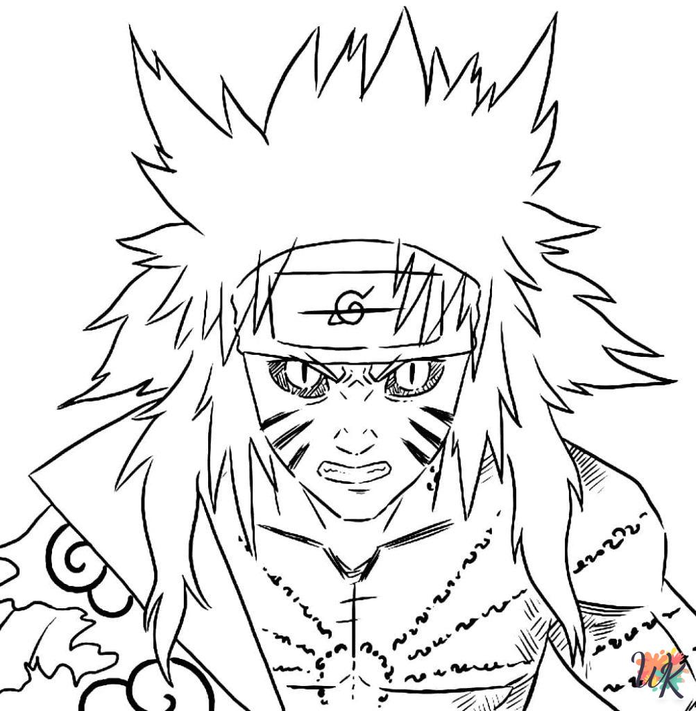 free Naruto coloring pages