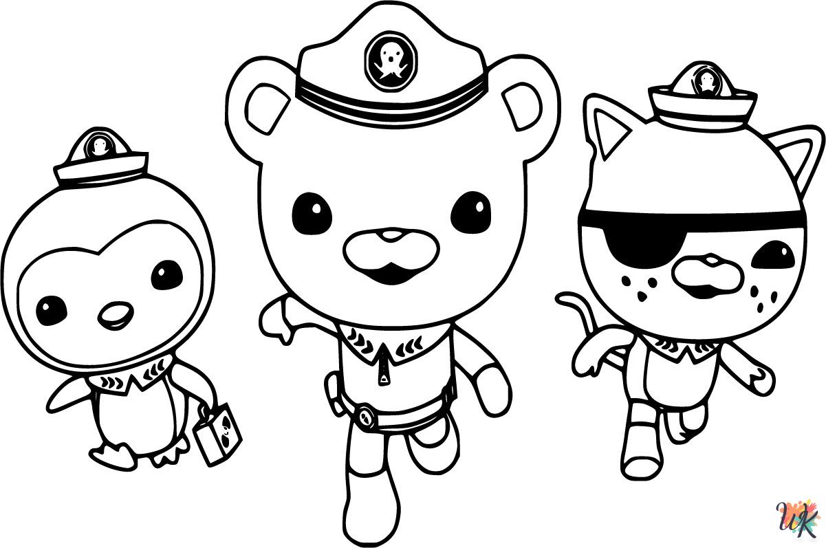 cute Octonauts coloring pages