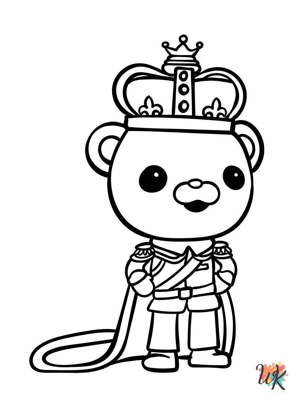 free adult Octonauts coloring pages
