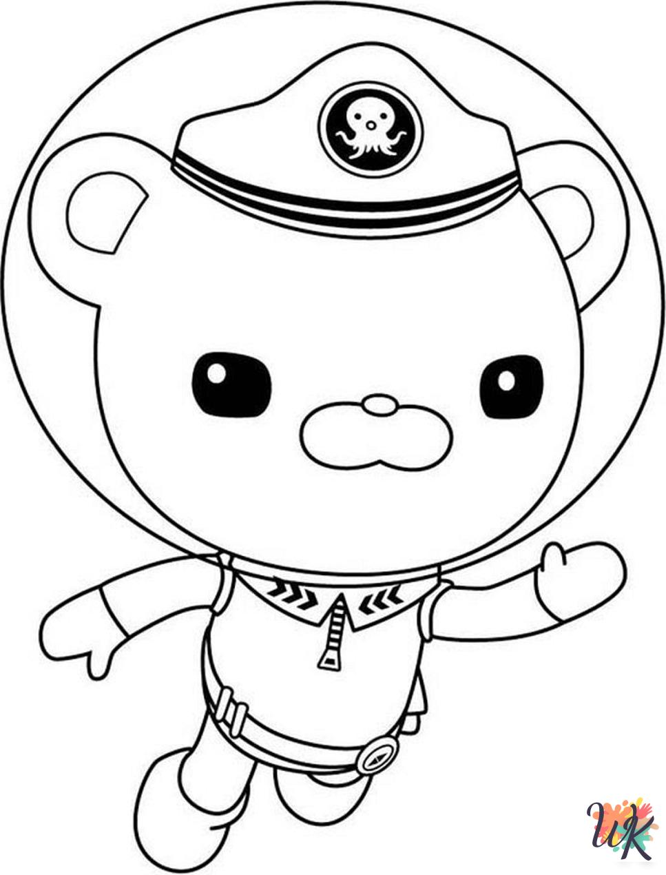 free Octonauts tree coloring pages 2