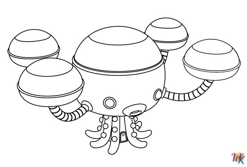 printable Octonauts coloring pages for adults