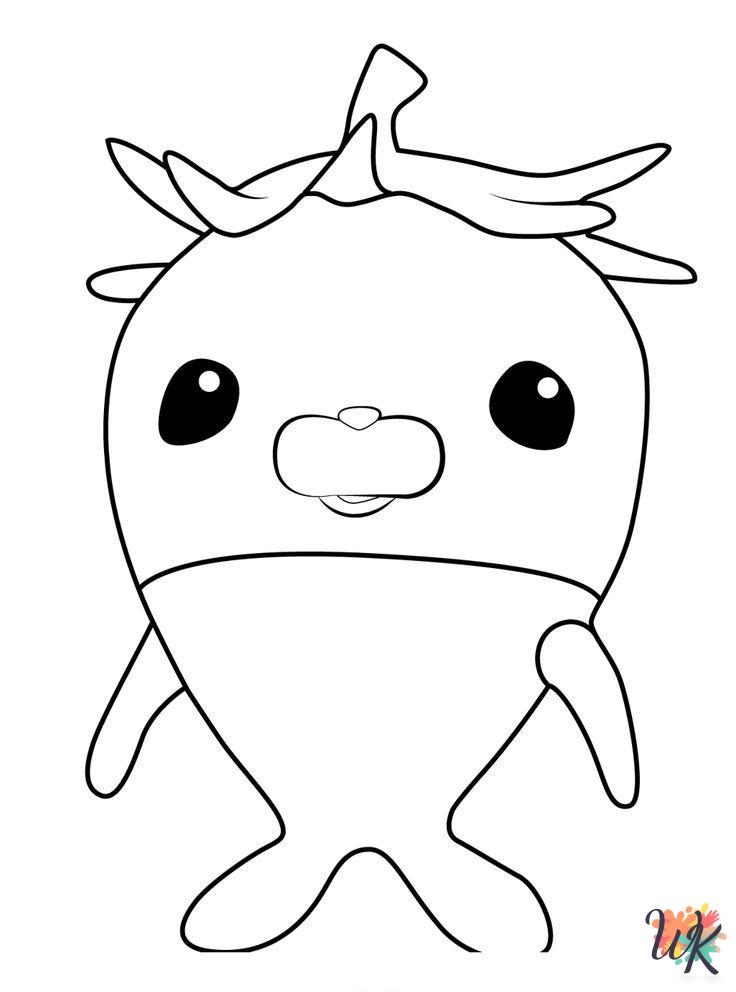 coloring pages for Octonauts