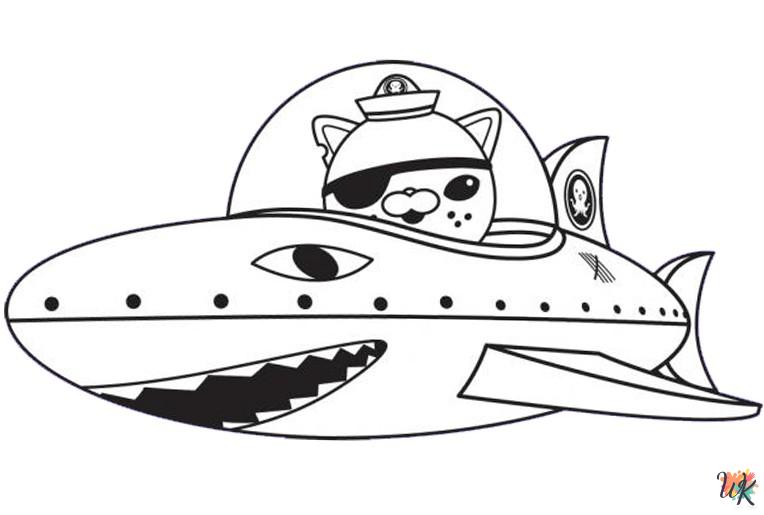 free Octonauts printable coloring pages