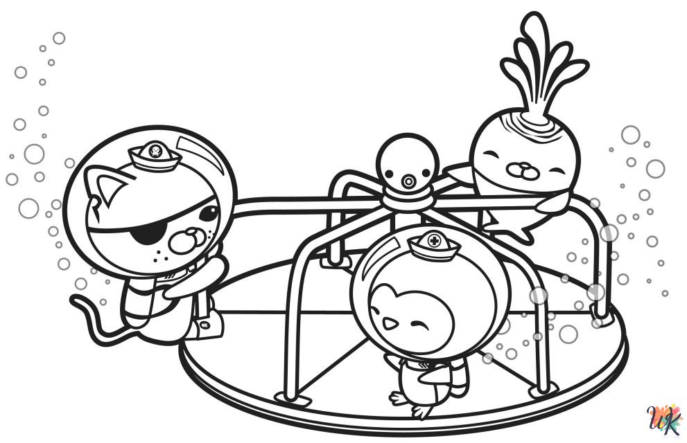 free coloring Octonauts pages