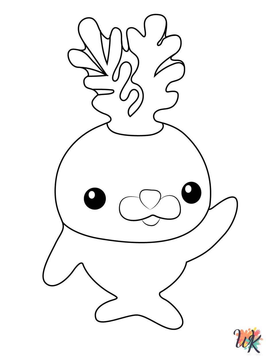 Octonauts coloring pages easy 1