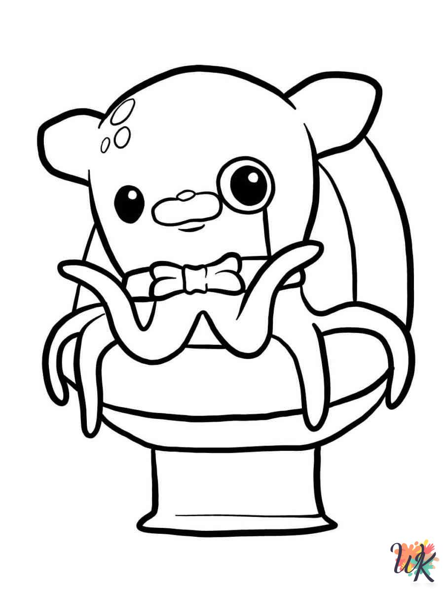 printable coloring pages Octonauts
