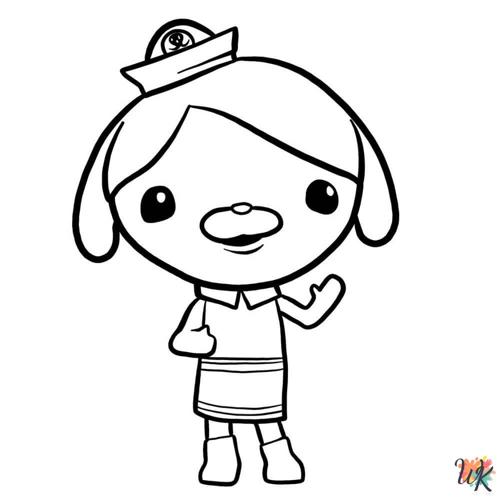 Octonauts coloring pages for adults pdf