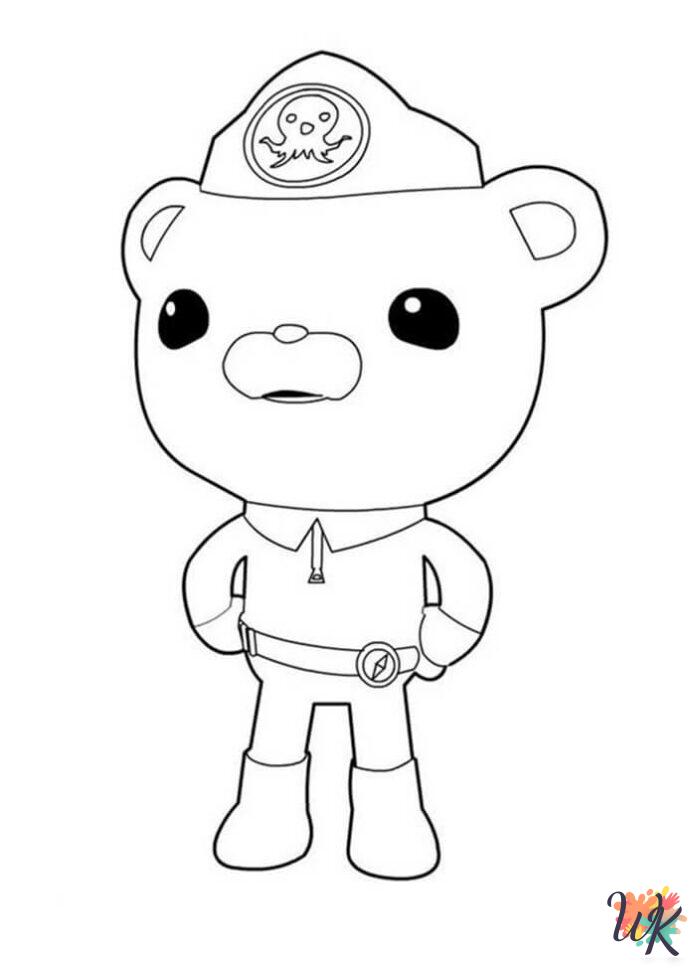 Octonauts ornament coloring pages