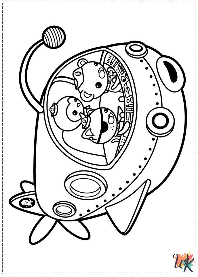 fun Octonauts coloring pages