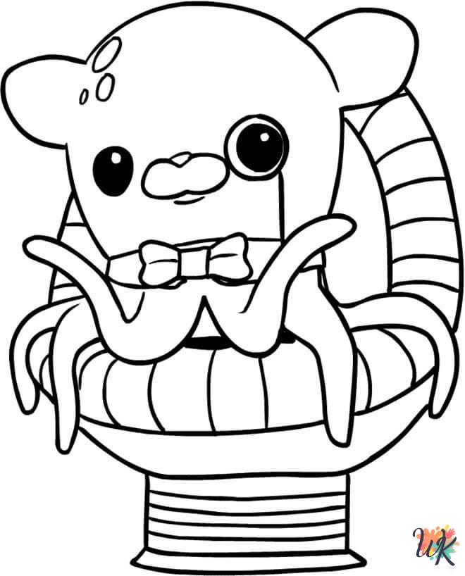 free printable Octonauts coloring pages