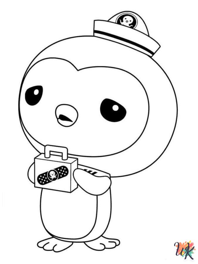 printable coloring pages Octonauts