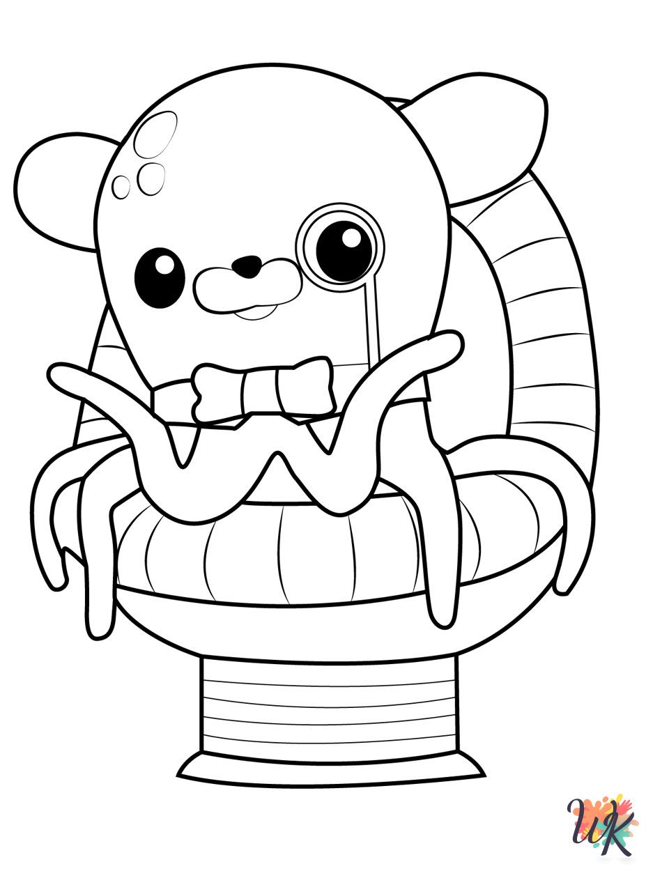 Octonauts coloring pages easy