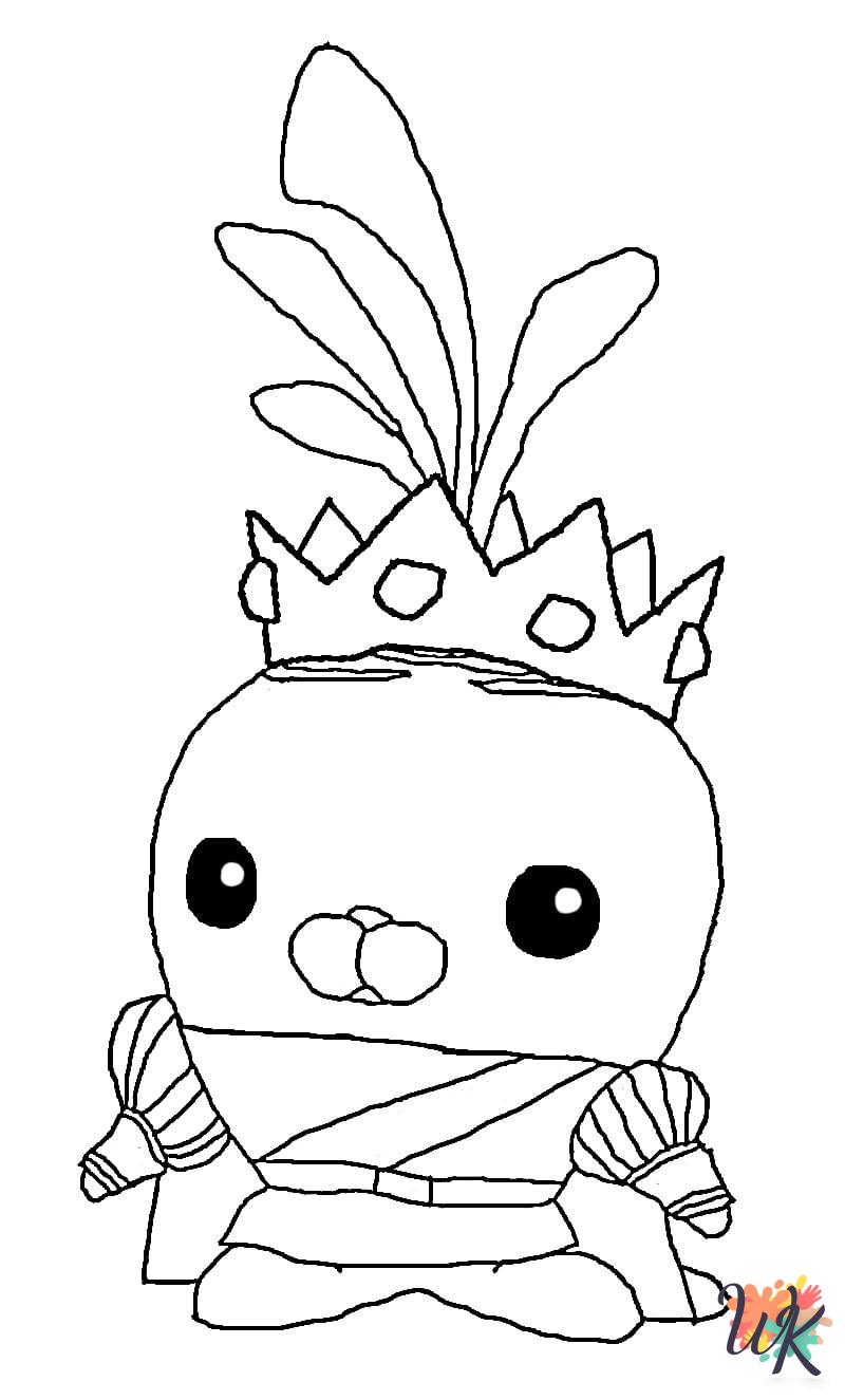 old-fashioned Octonauts coloring pages