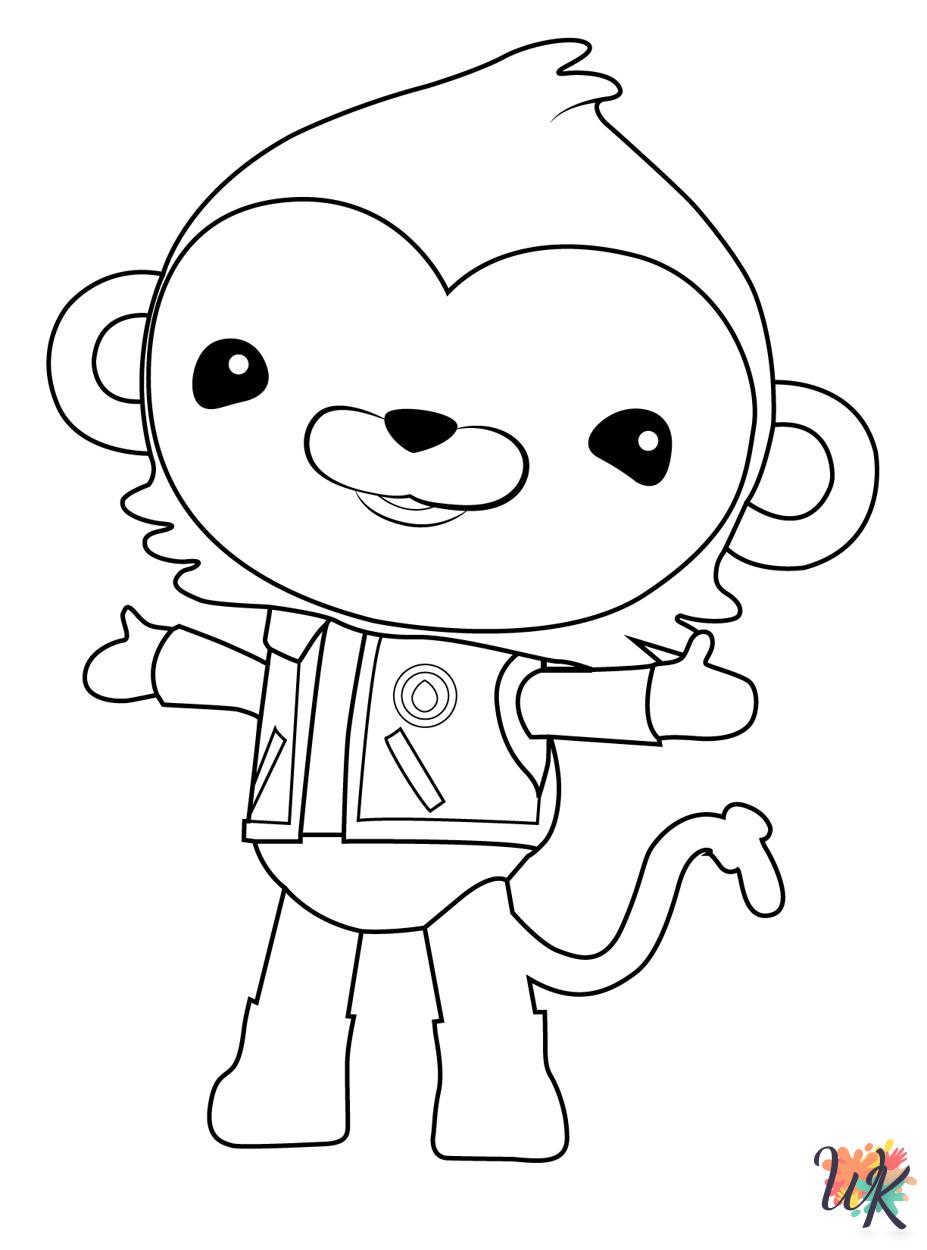 detailed Octonauts coloring pages