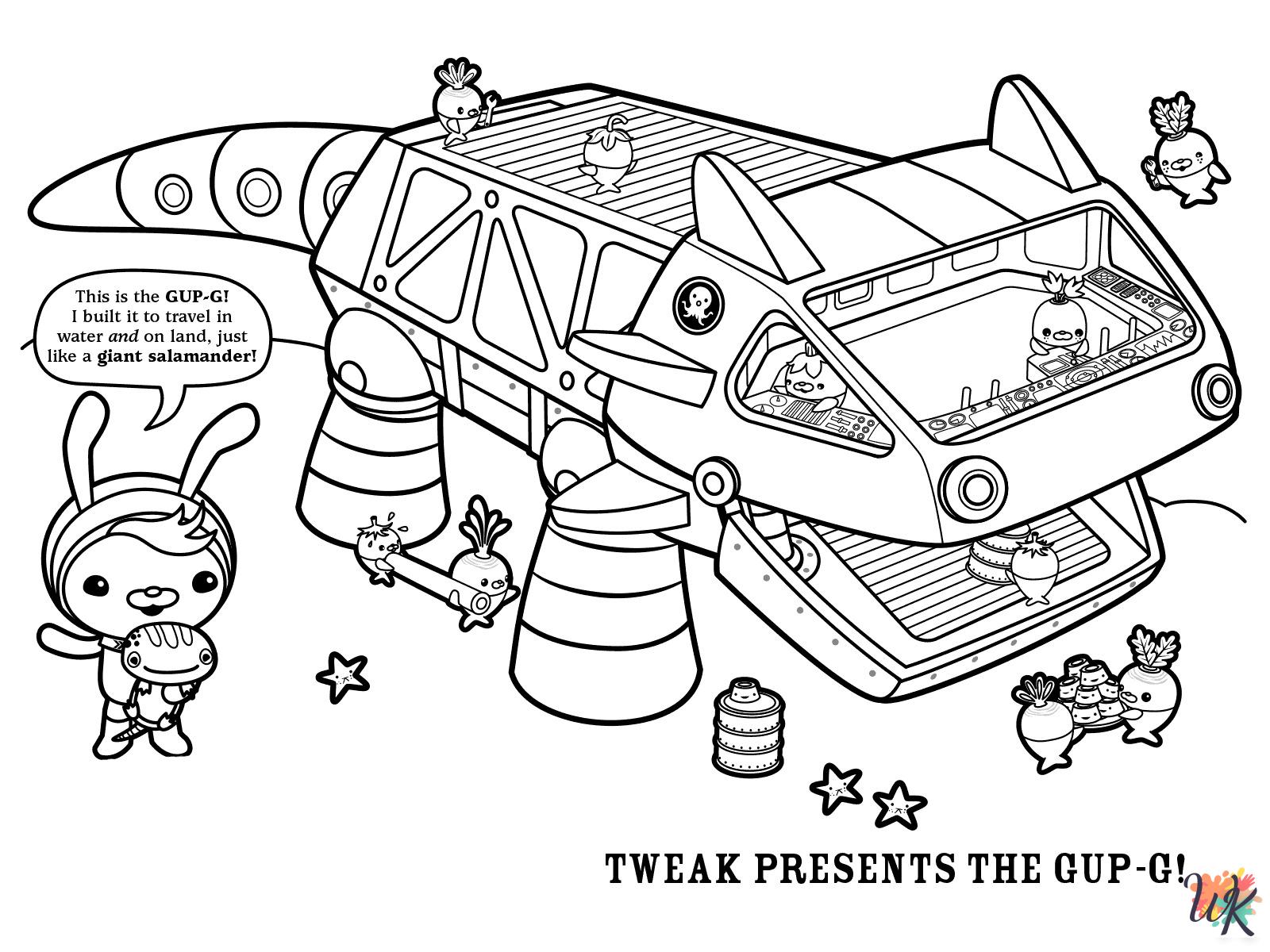 Octonauts coloring pages printable