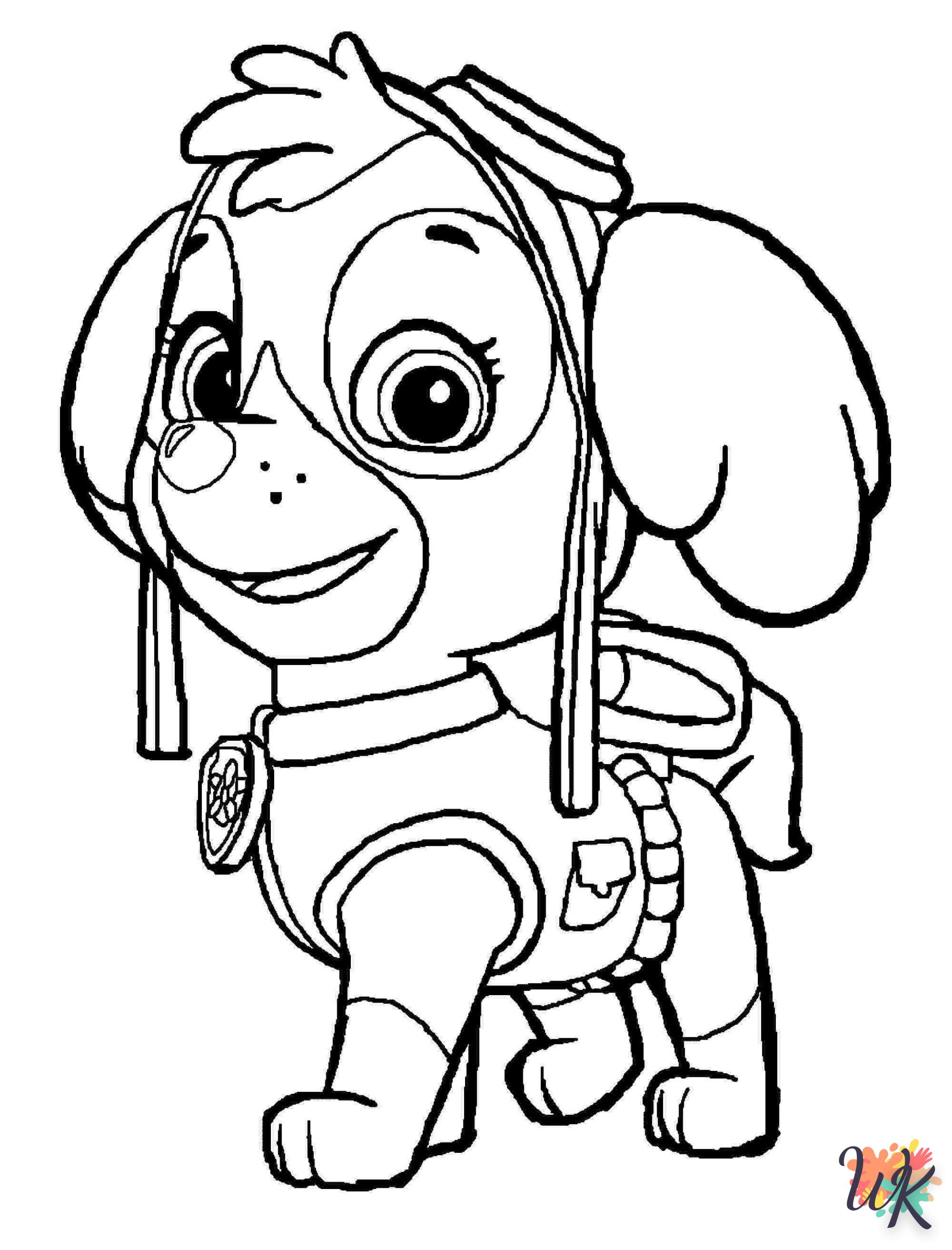 Paw Patrol coloring pages to print
