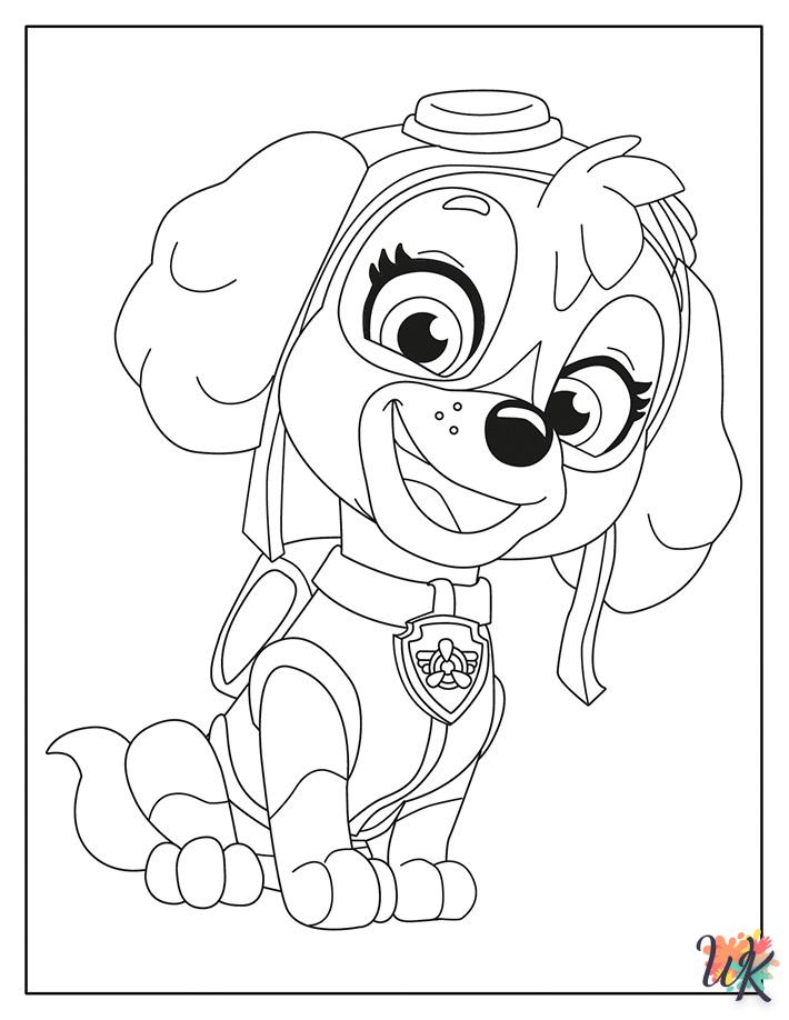 free coloring pages Paw Patrol