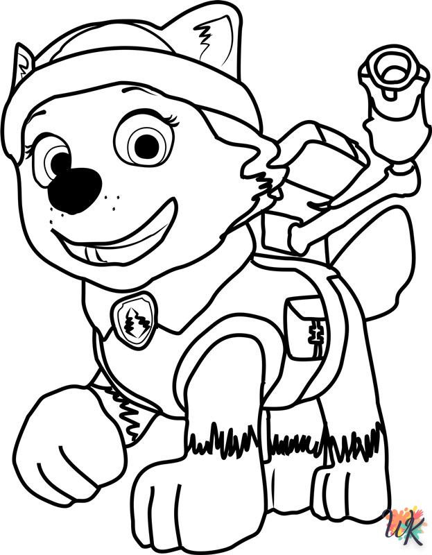 Paw Patrol coloring pages grinch