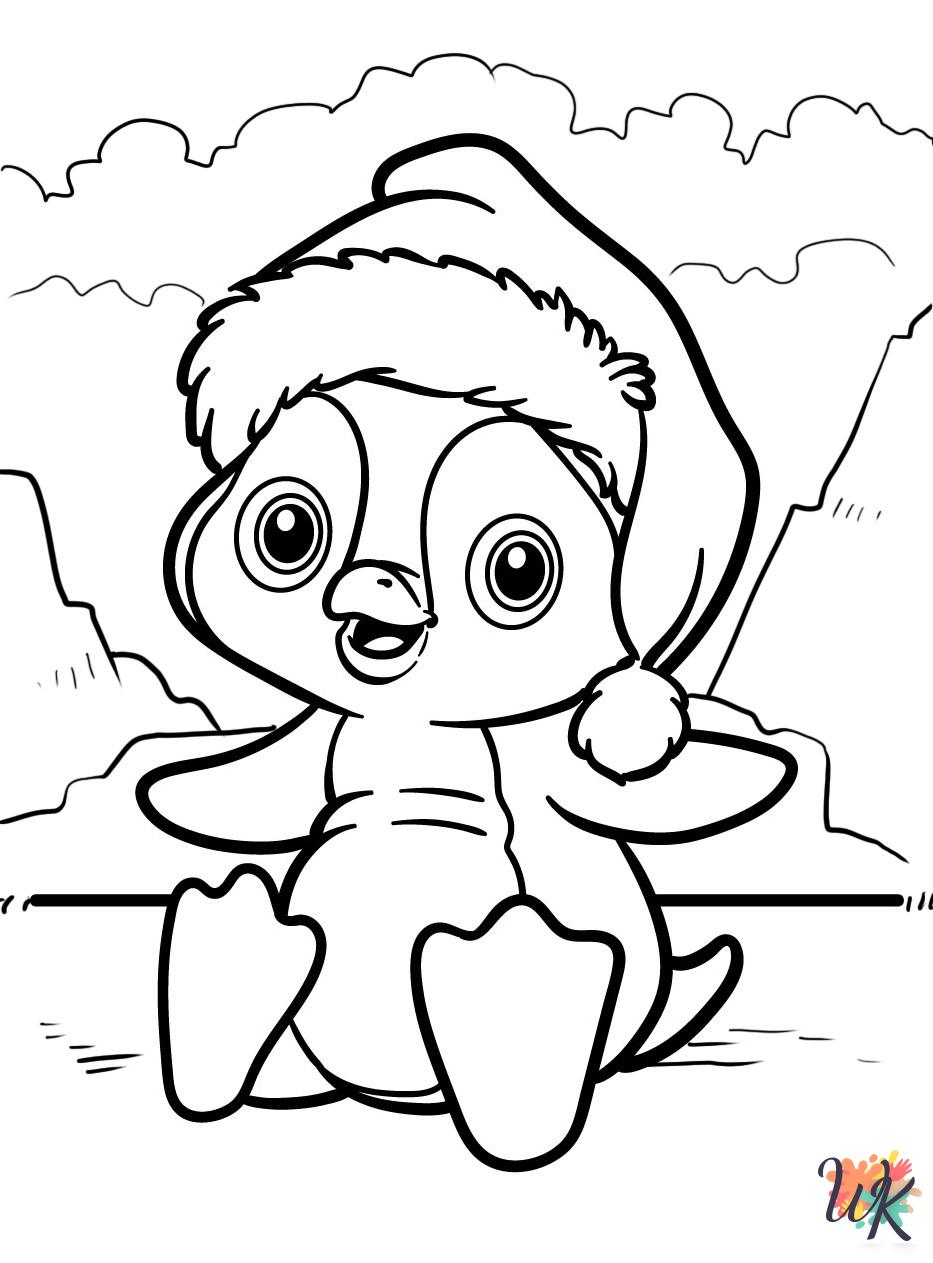 cute coloring pages Penguin