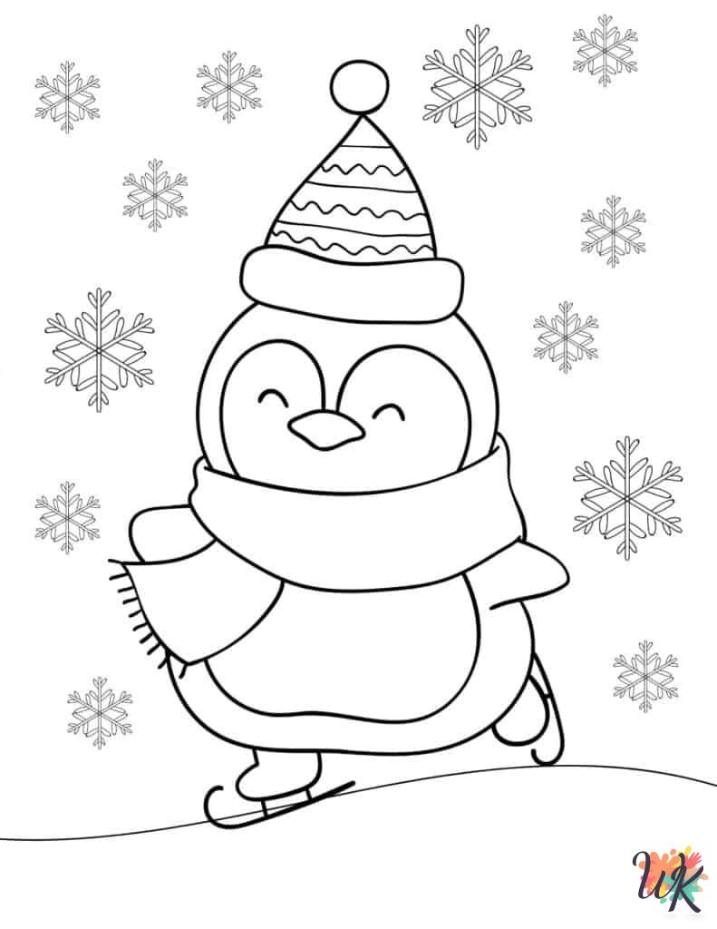 grinch Penguin coloring pages