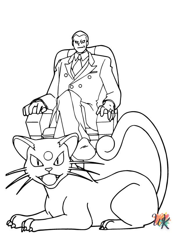 merry All Pokemon coloring pages