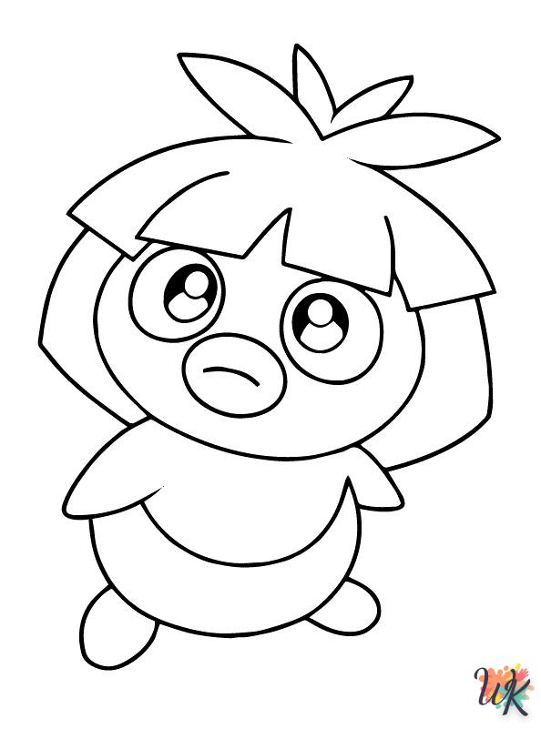 All Pokemon free coloring pages