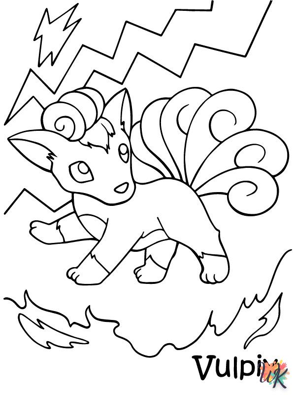 All Pokemon printable coloring pages
