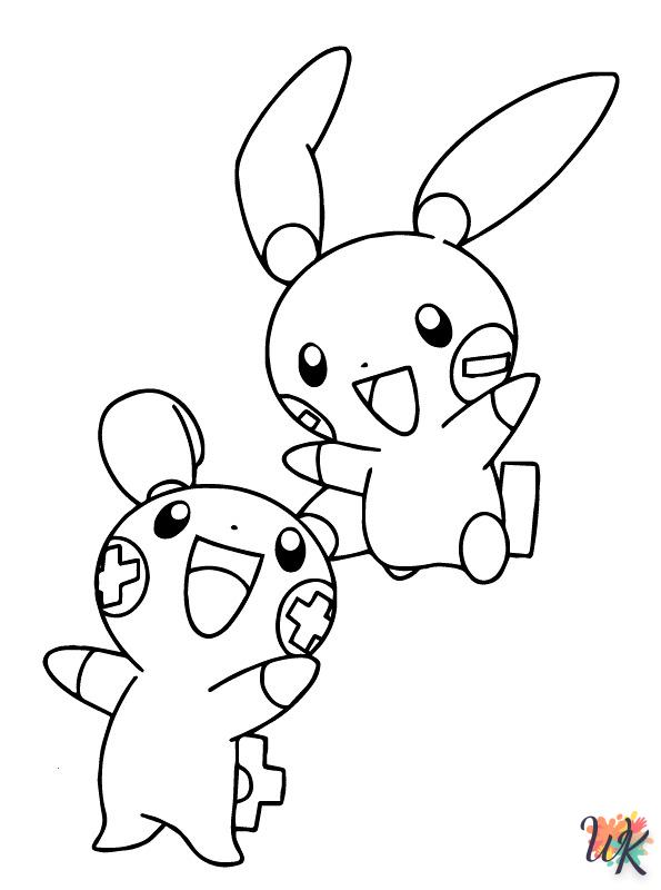 free coloring All Pokemon pages 1