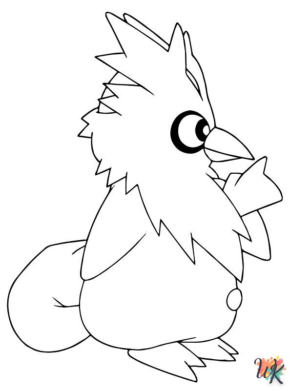 All Pokemon coloring pages printable