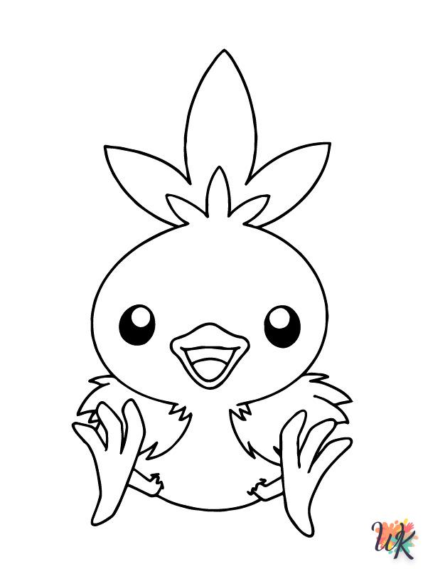 All Pokemon ornaments coloring pages