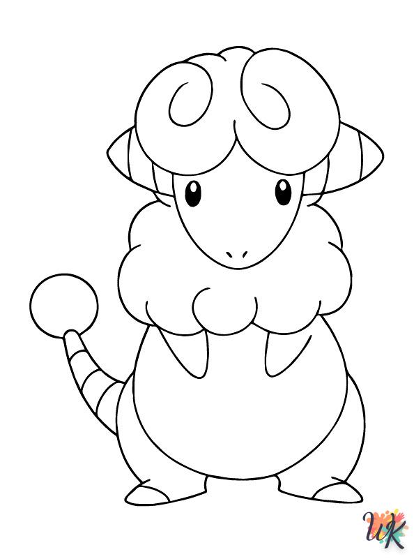 hard All Pokemon coloring pages
