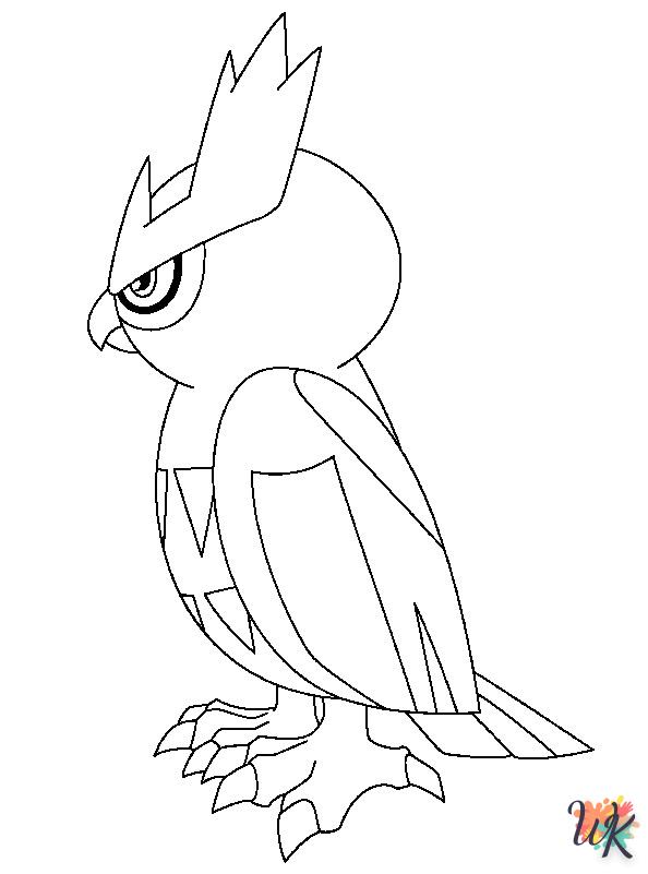 kawaii cute All Pokemon coloring pages