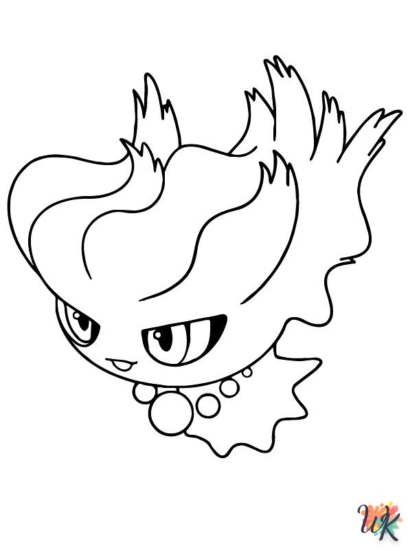 free All Pokemon coloring pages