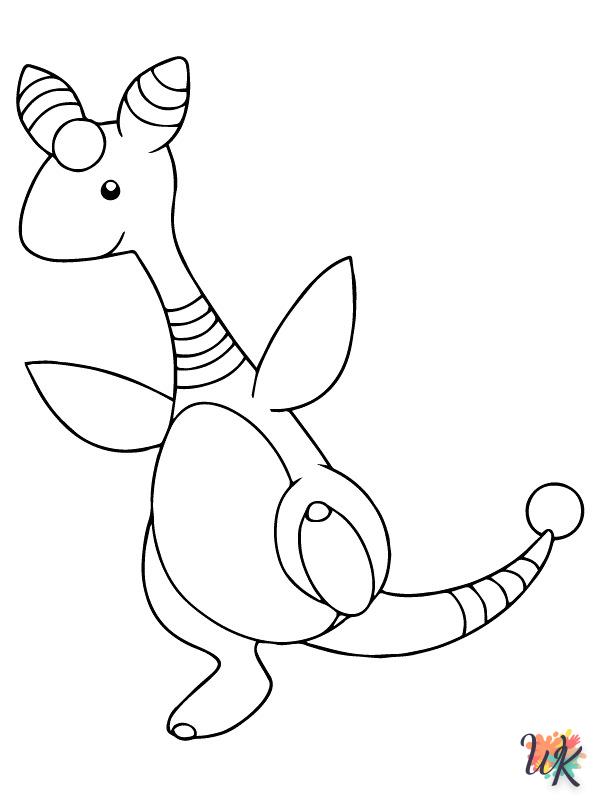 All Pokemon printable coloring pages