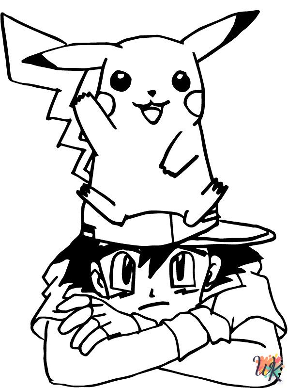 free All Pokemon coloring pages