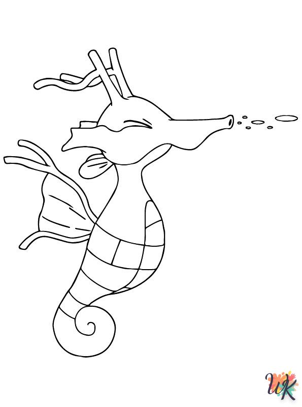 free All Pokemon coloring pages printable
