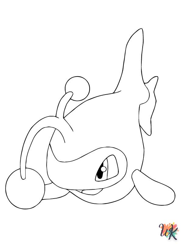 free printable All Pokemon coloring pages