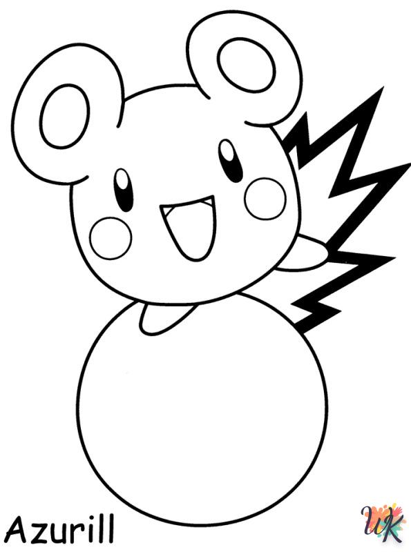 preschool All Pokemon coloring pages
