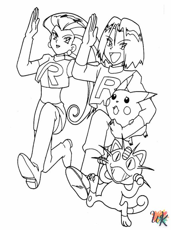 All Pokemon ornaments coloring pages 2