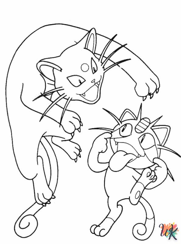 All Pokemon cards coloring pages