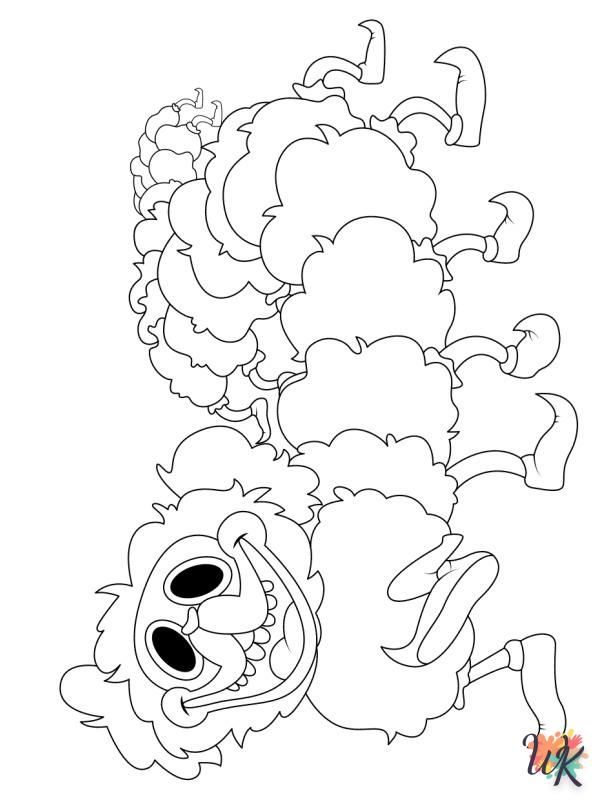 coloring pages Poppy Playtime
