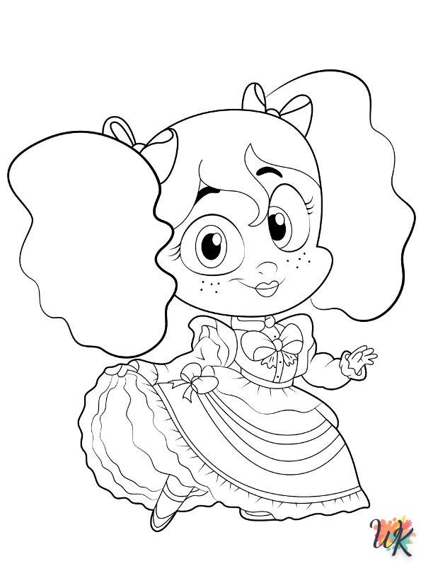 Poppy Playtime ornament coloring pages