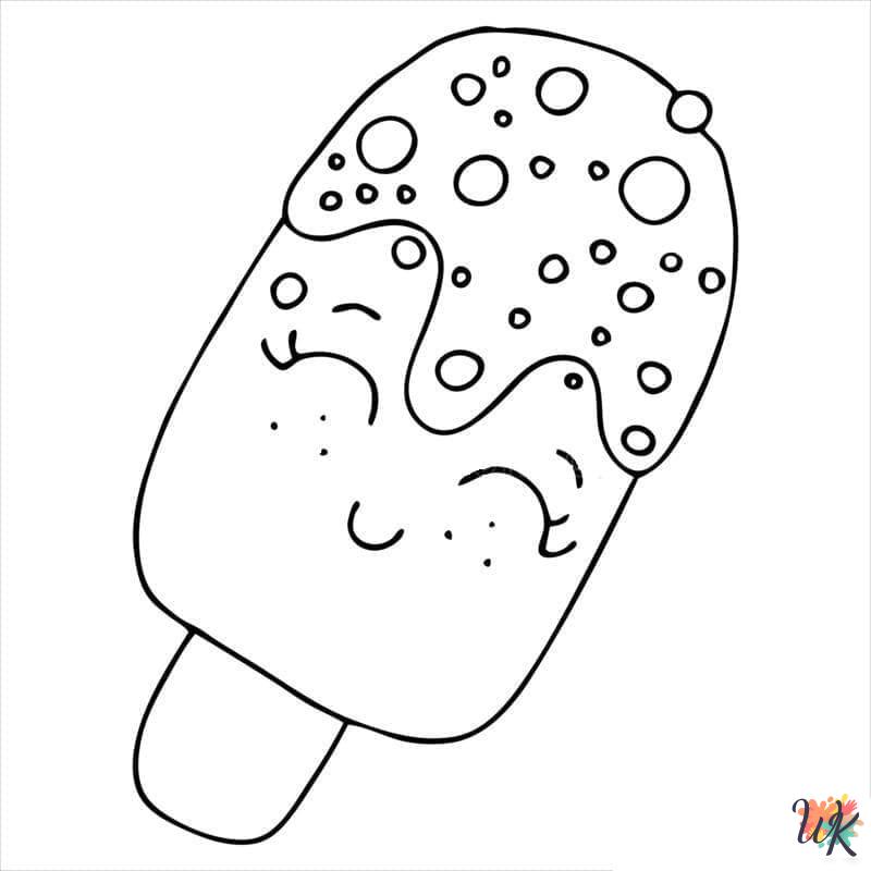 free coloring pages Popsicle