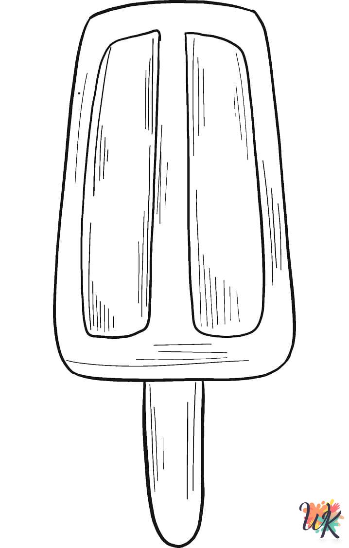 fun Popsicle coloring pages