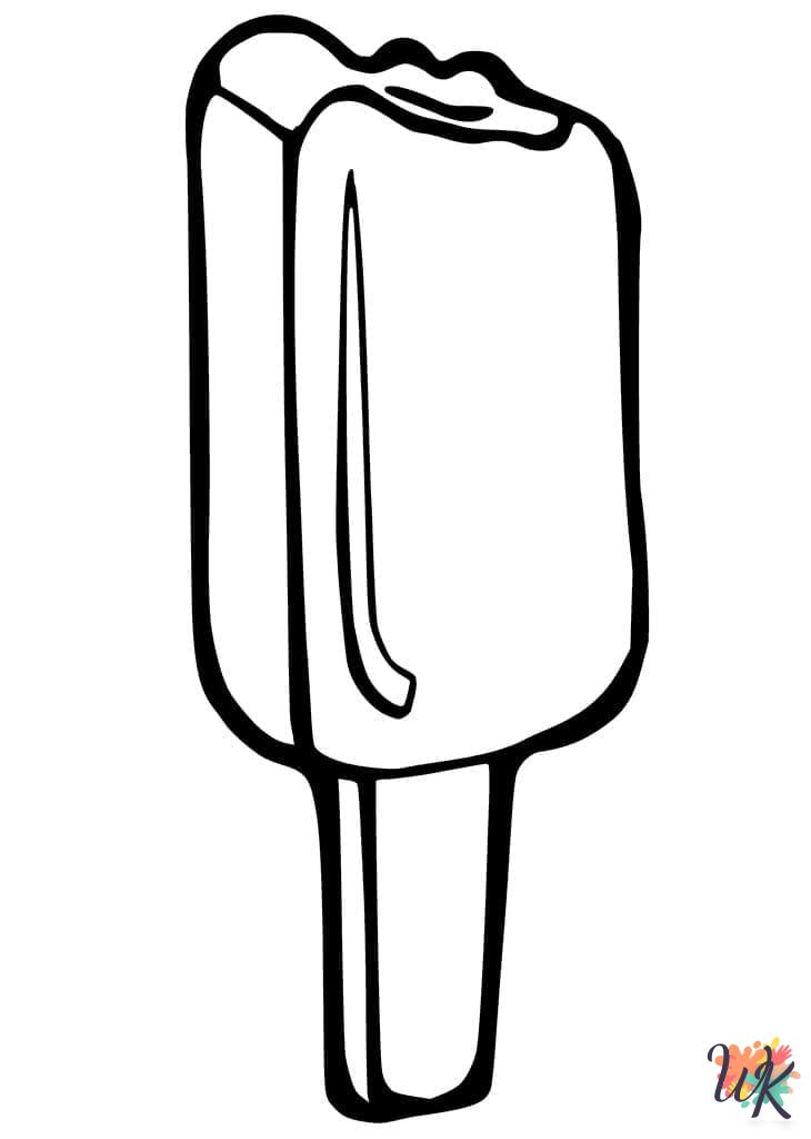 Popsicle Coloring Pages 33